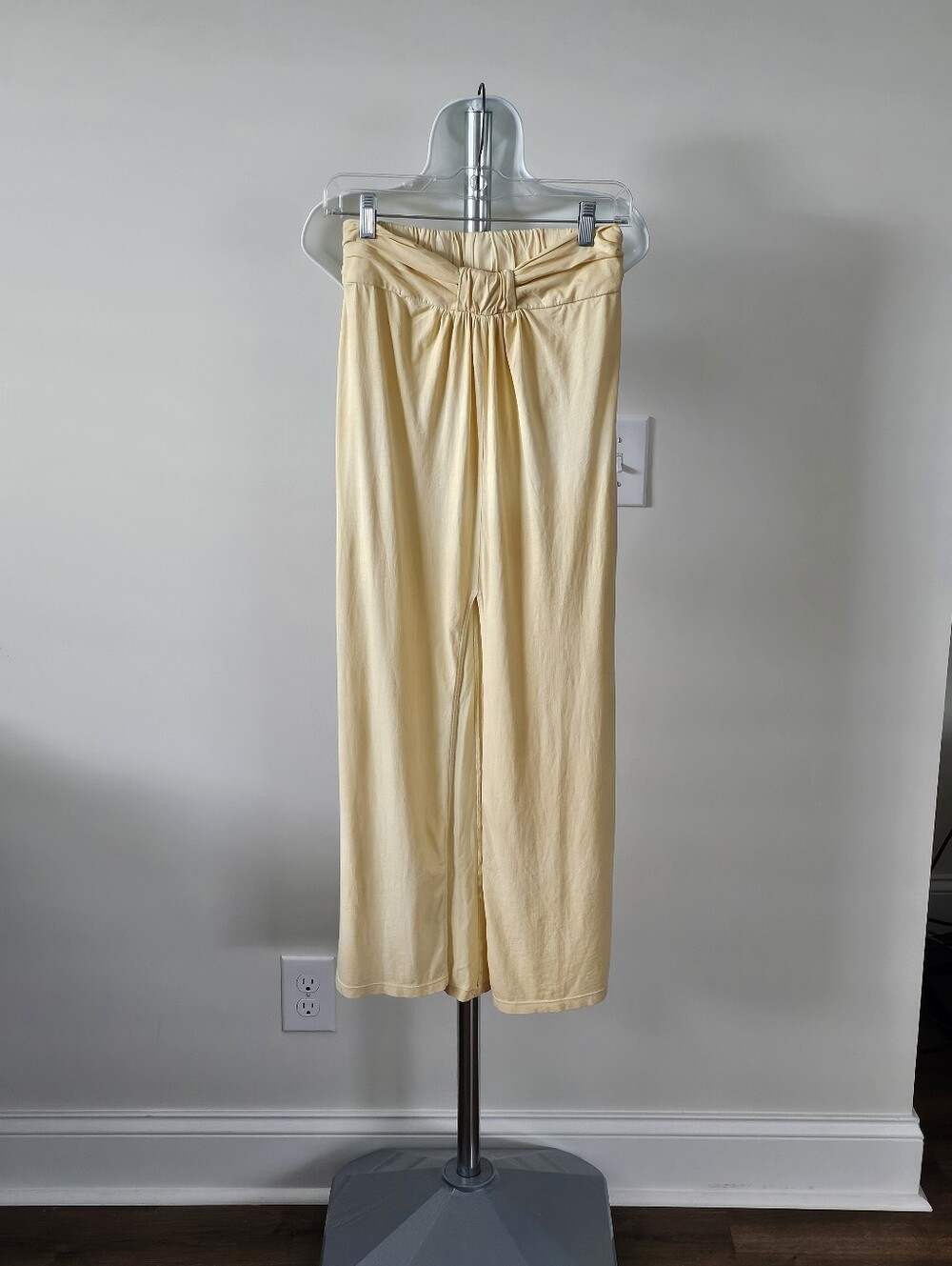 Tularosa Green Thea Organic Cotton Skirt Yellow Size Medium NWOT